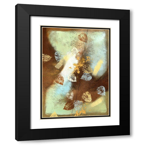 Good Fortune I Black Modern Wood Framed Art Print with Double Matting by Scott