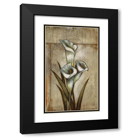 Unexpected Beauty II Black Modern Wood Framed Art Print with Double Matting by Scott