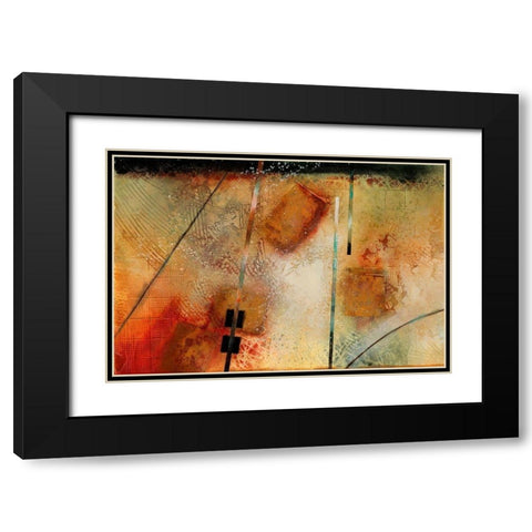 Aerial View Black Modern Wood Framed Art Print with Double Matting by Scott