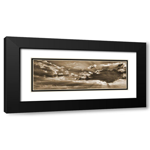 Bronz Sky 2 Black Modern Wood Framed Art Print with Double Matting by Phillip, Jamie