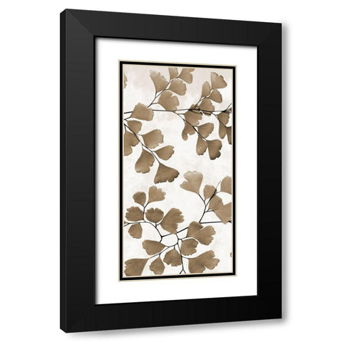 Sepia Herb 2 Black Modern Wood Framed Art Print with Double Matting by Phillip, Jamie