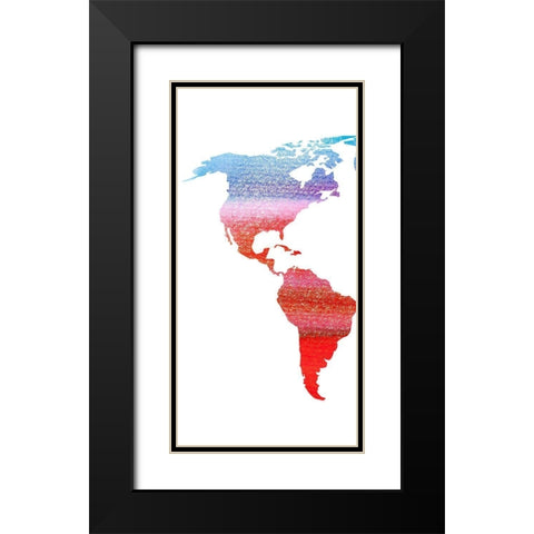 Travel Black Modern Wood Framed Art Print with Double Matting by Phillip, Jamie