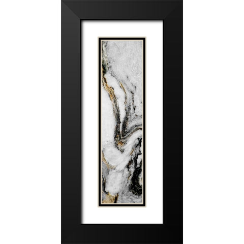 Golden 1 Black Modern Wood Framed Art Print with Double Matting by Phillip, Jamie