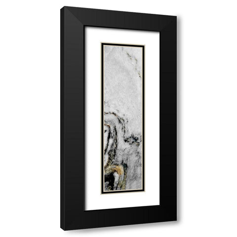 Golden 2 Black Modern Wood Framed Art Print with Double Matting by Phillip, Jamie