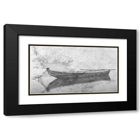 Rowing Dreams 2 Black Modern Wood Framed Art Print with Double Matting by Phillip, Jamie