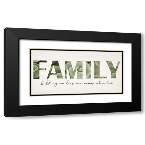 Family Farm Black Modern Wood Framed Art Print with Double Matting by Phillip, Jamie