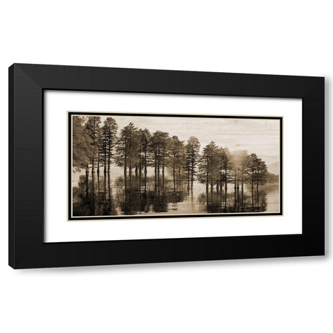 Take Me To The Bayou Black Modern Wood Framed Art Print with Double Matting by Phillip, Jamie