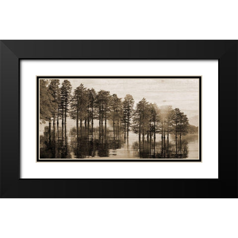Take Me To The Bayou Black Modern Wood Framed Art Print with Double Matting by Phillip, Jamie
