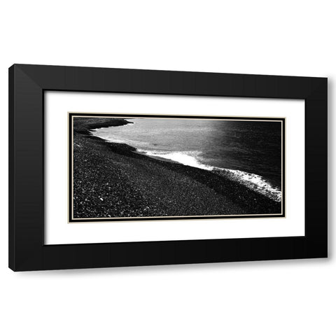 Bay Black Modern Wood Framed Art Print with Double Matting by Phillip, Jamie