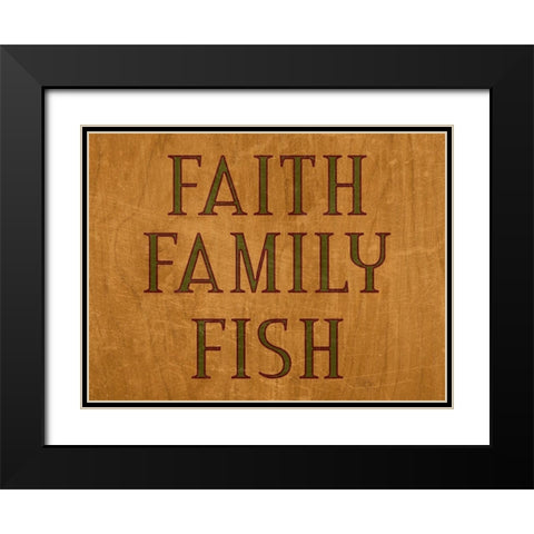 Lodge 3 Black Modern Wood Framed Art Print with Double Matting by Phillip, Jamie