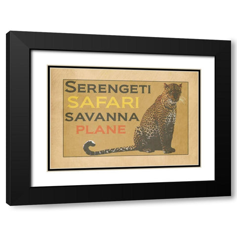 Wild Side Black Modern Wood Framed Art Print with Double Matting by Phillip, Jamie