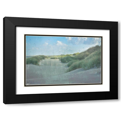 Pure Beach 2 Black Modern Wood Framed Art Print with Double Matting by Phillip, Jamie