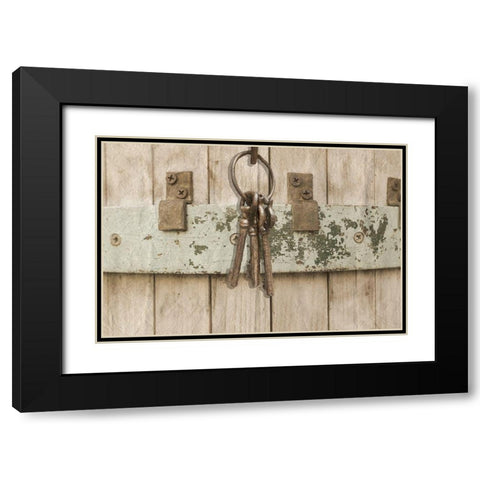 Open Place Black Modern Wood Framed Art Print with Double Matting by Phillip, Jamie