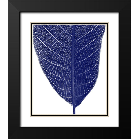 Indigo Half 2 Black Modern Wood Framed Art Print with Double Matting by Phillip, Jamie