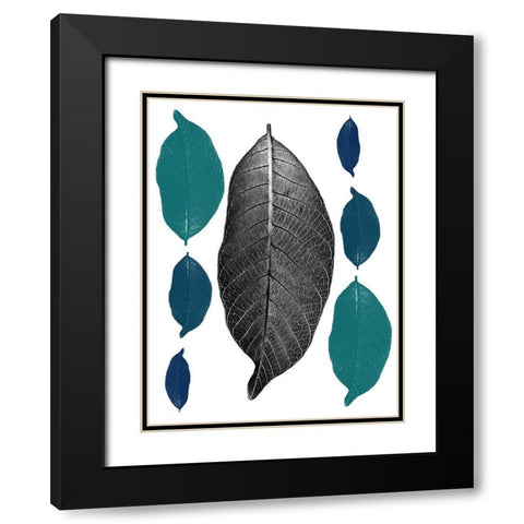 Multi Colored Black Modern Wood Framed Art Print with Double Matting by Phillip, Jamie