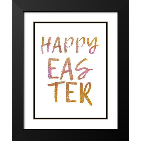 Easter Time Black Modern Wood Framed Art Print with Double Matting by Phillip, Jamie