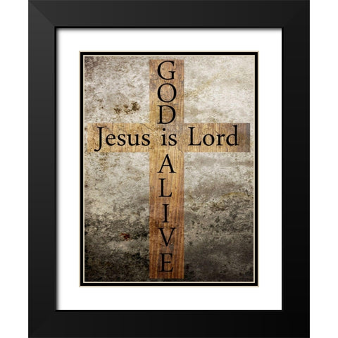 Easter 2 Black Modern Wood Framed Art Print with Double Matting by Phillip, Jamie