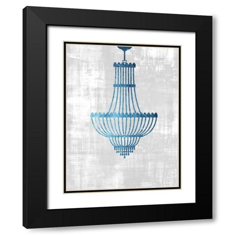 From The Chandelier Black Modern Wood Framed Art Print with Double Matting by Phillip, Jamie