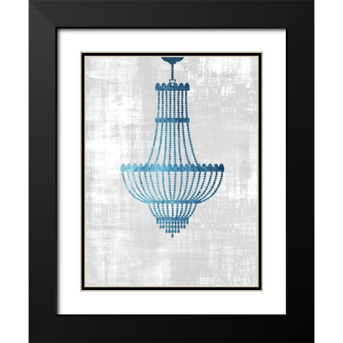 From The Chandelier Black Modern Wood Framed Art Print with Double Matting by Phillip, Jamie