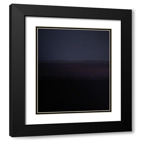 Mystery Black Modern Wood Framed Art Print with Double Matting by Phillip, Jamie