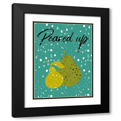 Fruits 1 Black Modern Wood Framed Art Print with Double Matting by Phillip, Jamie