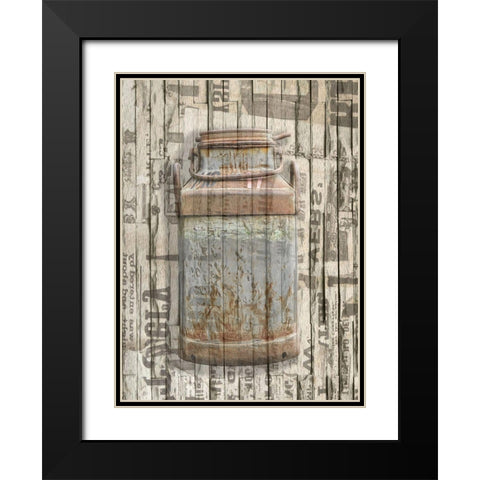 Farm and Garden Black Modern Wood Framed Art Print with Double Matting by Phillip, Jamie