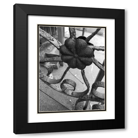 Gate 2 Black Modern Wood Framed Art Print with Double Matting by Phillip, Jamie