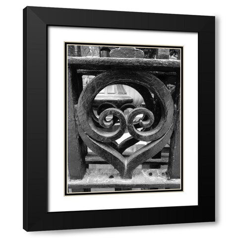 Gate 3 Black Modern Wood Framed Art Print with Double Matting by Phillip, Jamie
