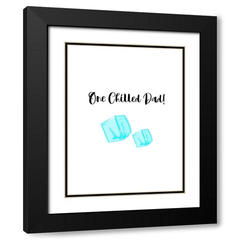 Father 4 Black Modern Wood Framed Art Print with Double Matting by Phillip, Jamie