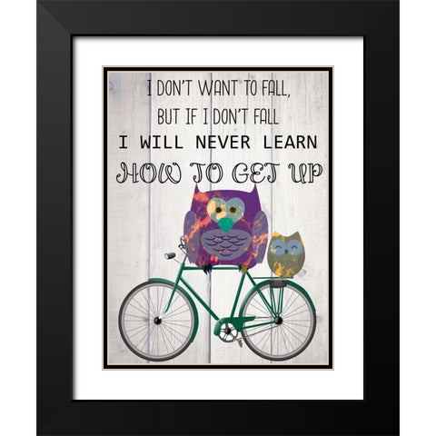 Bicycle Travel 6 Black Modern Wood Framed Art Print with Double Matting by Phillip, Jamie