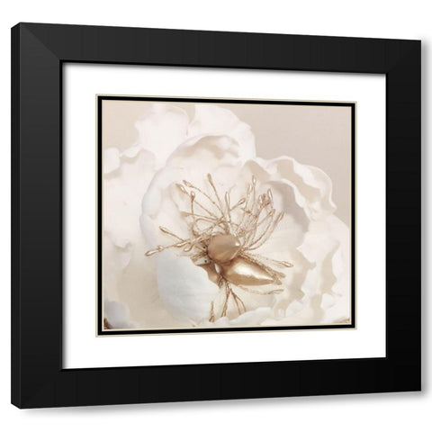 Bellarosa Black Modern Wood Framed Art Print with Double Matting by Phillip, Jamie