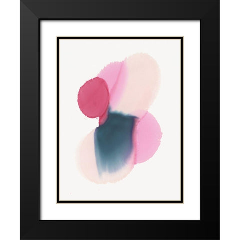 Cocoon Black Modern Wood Framed Art Print with Double Matting by Urban Road