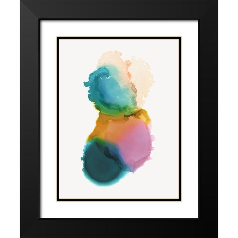 Organic Black Modern Wood Framed Art Print with Double Matting by Urban Road