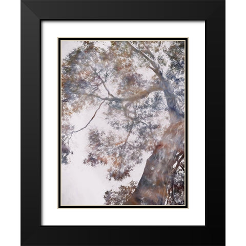 Whispering Jack I Black Modern Wood Framed Art Print with Double Matting by Urban Road