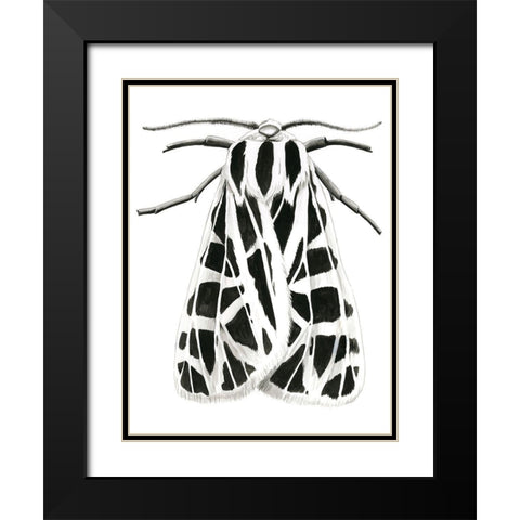 Zenneth Black Modern Wood Framed Art Print with Double Matting by Urban Road