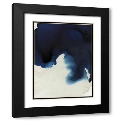 Swell Regal Black Modern Wood Framed Art Print with Double Matting by Urban Road