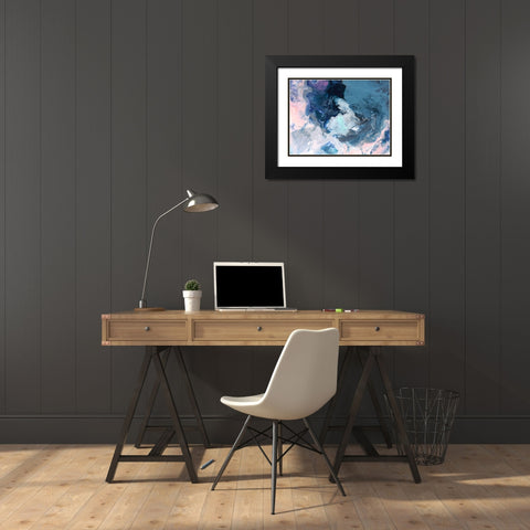 Meteorology Black Modern Wood Framed Art Print with Double Matting by Urban Road
