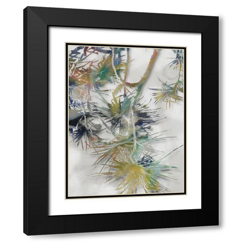 Pandan Beach Black Modern Wood Framed Art Print with Double Matting by Urban Road
