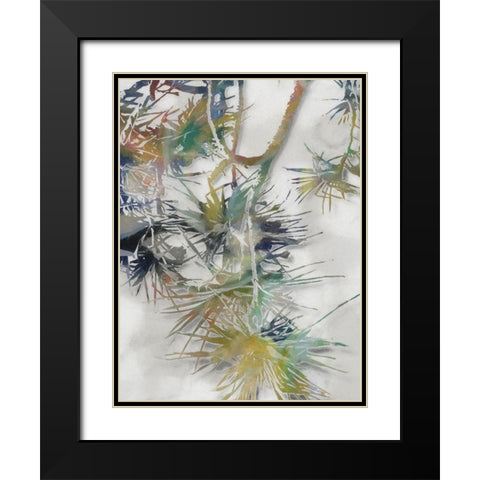 Pandan Beach Black Modern Wood Framed Art Print with Double Matting by Urban Road