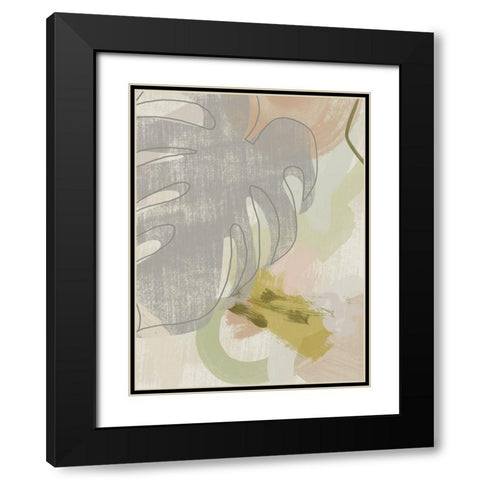 Subtropica I Black Modern Wood Framed Art Print with Double Matting by Urban Road