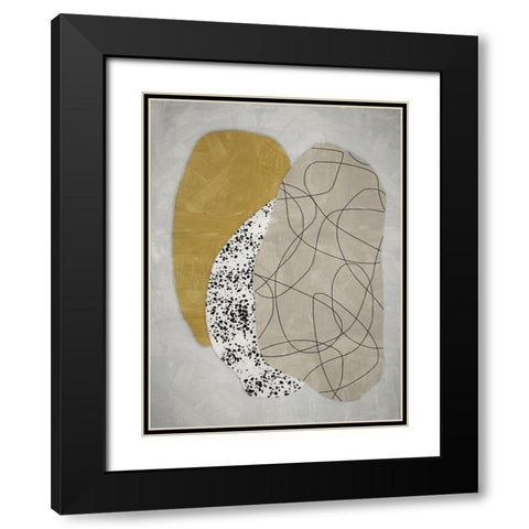 Jurassic Art Print Black Modern Wood Framed Art Print with Double Matting by Urban Road