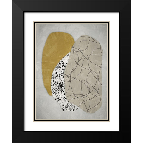 Jurassic Art Print Black Modern Wood Framed Art Print with Double Matting by Urban Road
