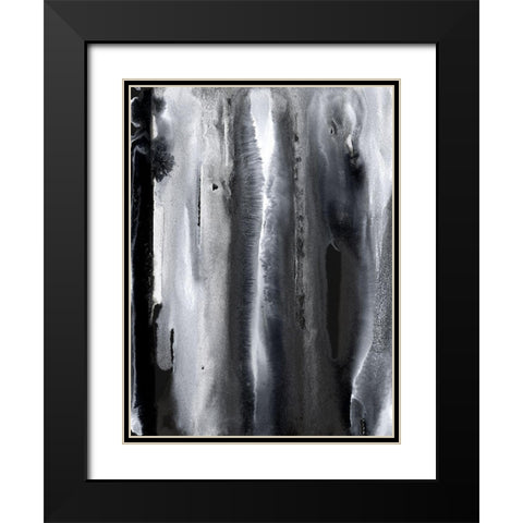 Surveyors Bay Black Modern Wood Framed Art Print with Double Matting by Urban Road