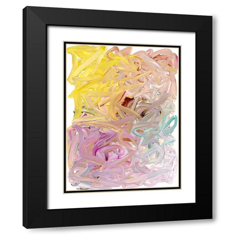 Soprano Black Modern Wood Framed Art Print with Double Matting by Urban Road