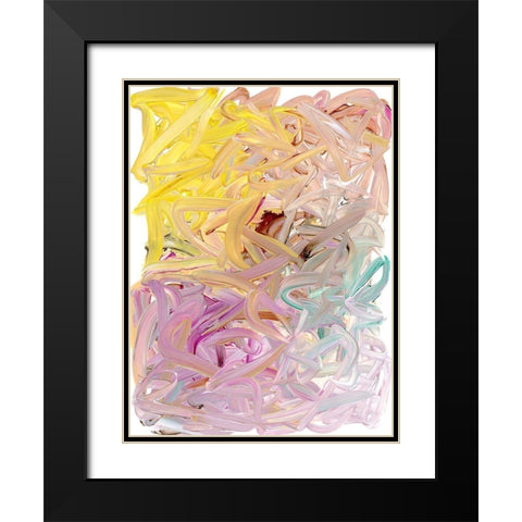 Soprano Black Modern Wood Framed Art Print with Double Matting by Urban Road