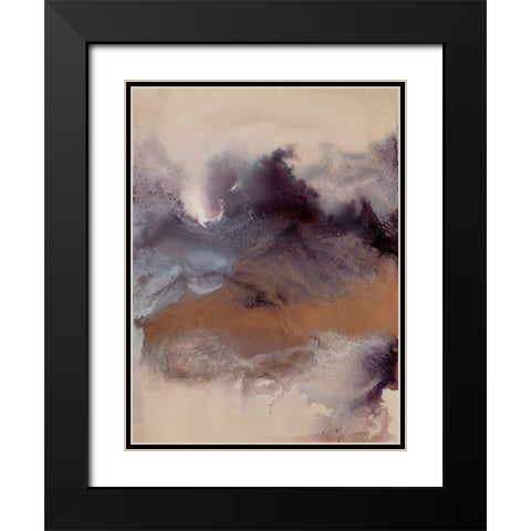 Wild Plum I Black Modern Wood Framed Art Print with Double Matting by Urban Road