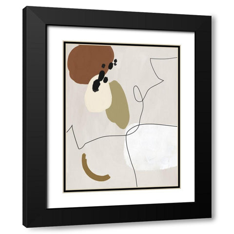 To the Wire II Black Modern Wood Framed Art Print with Double Matting by Urban Road