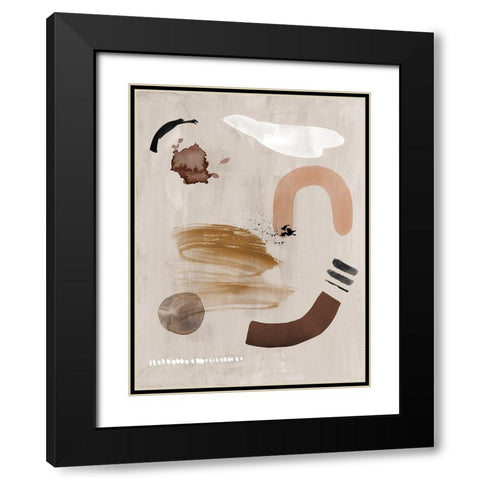 Dig Site II Black Modern Wood Framed Art Print with Double Matting by Urban Road
