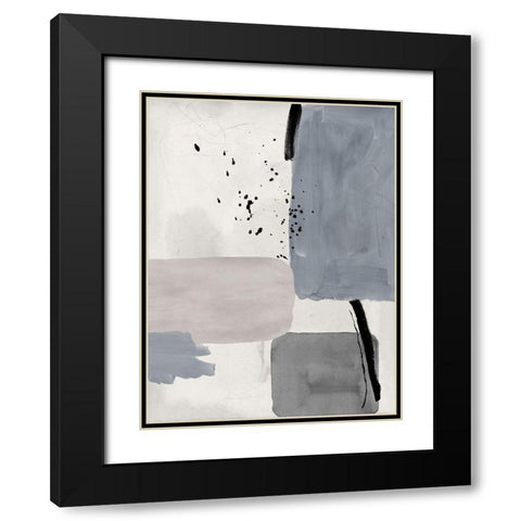 Concrete Decision I Black Modern Wood Framed Art Print with Double Matting by Urban Road