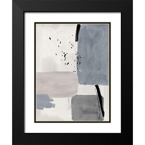 Concrete Decision I Black Modern Wood Framed Art Print with Double Matting by Urban Road